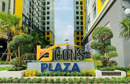 Bcons Plaza 1.650 tỷ 2pn view ngoài, chuyển nhượng được, nhận nhà ở liề. duy nhất căn đẹp giá rẻ